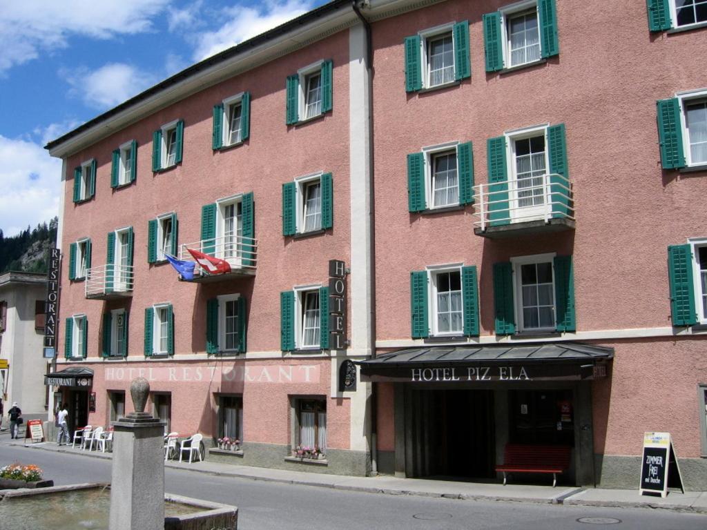 Hotel Piz Ela Bergun Davos Exterior photo