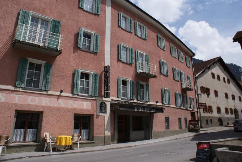 Hotel Piz Ela Bergun Davos Exterior photo