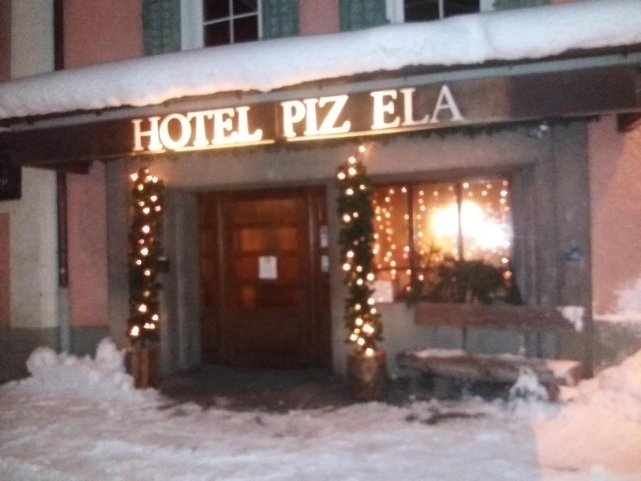 Hotel Piz Ela Bergun Davos Exterior photo